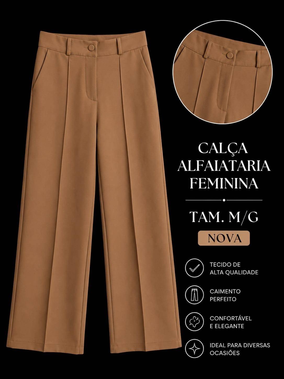 Calça pantalona